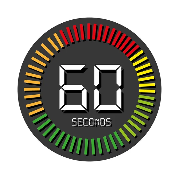 Time and clock theme design, vector illustration. — Stock Vector