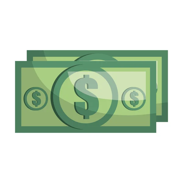 Dinero y negocios diseño gráfico de dibujos animados . — Vector de stock