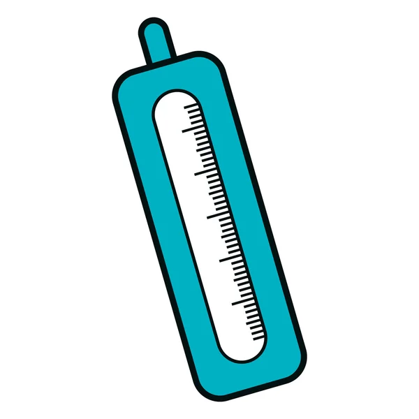Ikonę termometr, grafika ilustracja wektorowa. — Wektor stockowy