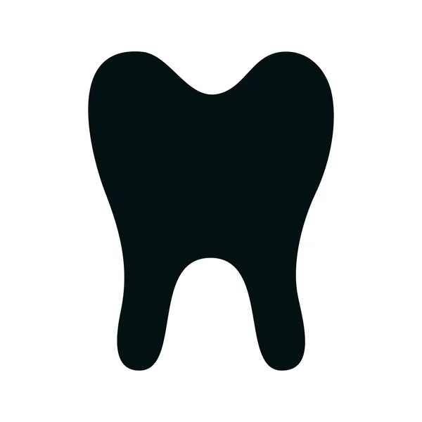 Icona sanitaria dentale medica isolata . — Vettoriale Stock