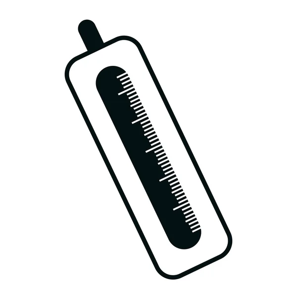 温度計のアイコン デザイン — ストックベクタ