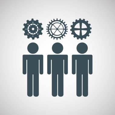 Ekip çalışması kavramı tasarım 