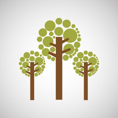 Ağaç ormanı doğası