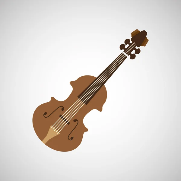 Музичний інструмент дизайн — стоковий вектор