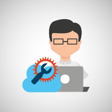 adam çalışma simgesi