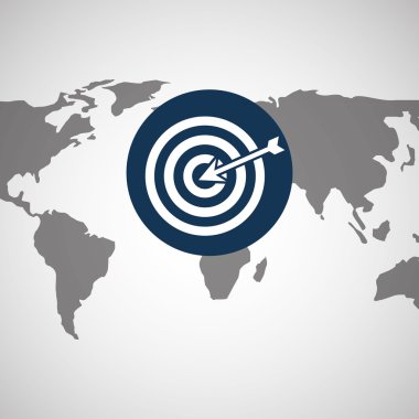 dünya haritası simgesi