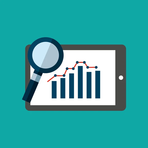 Datenanalyse-Symbol — Stockvektor