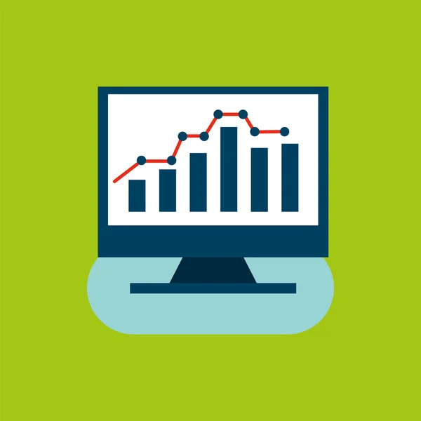 Icono de análisis de datos — Vector de stock