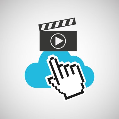 bulut depolama simgesi