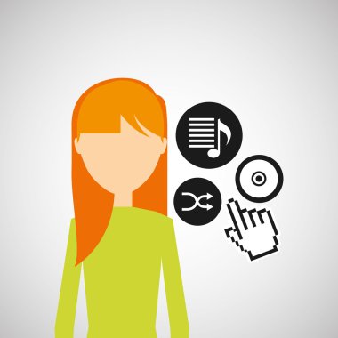 müzik telefon simgesi