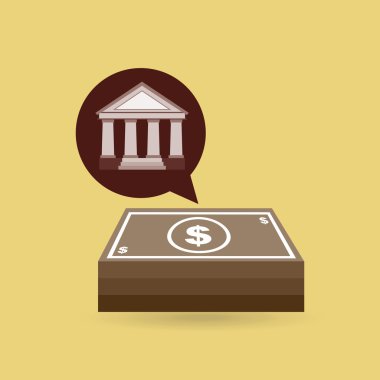 banka binası simgesi