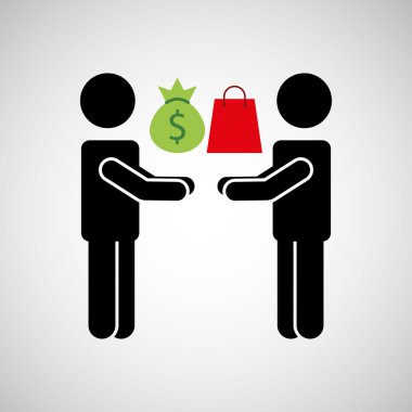 Ticaret kavramı simgesi