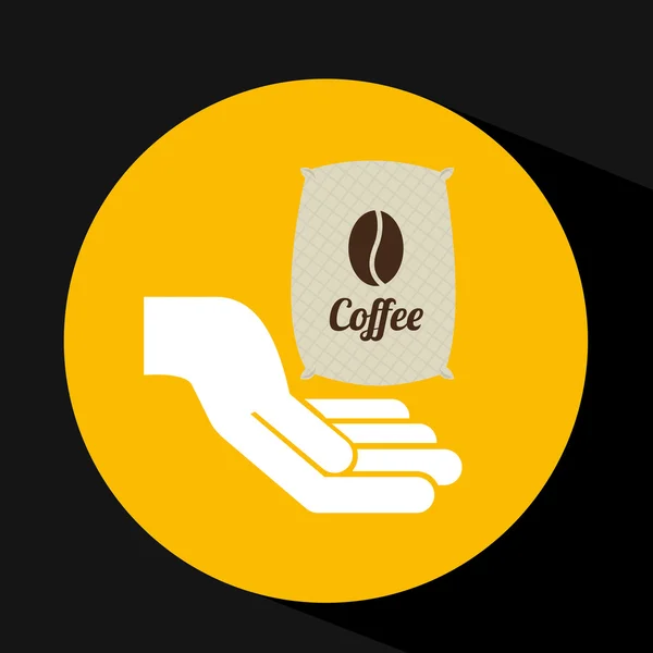 Icône du café colombien — Image vectorielle