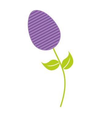 tatlı yumurta boya renkler izole kök simgesi tasarım üzerinde