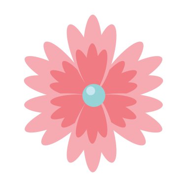 güzel çiçek bahçesi izole simgesi