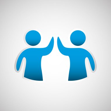 İşadamları ekip çalışması