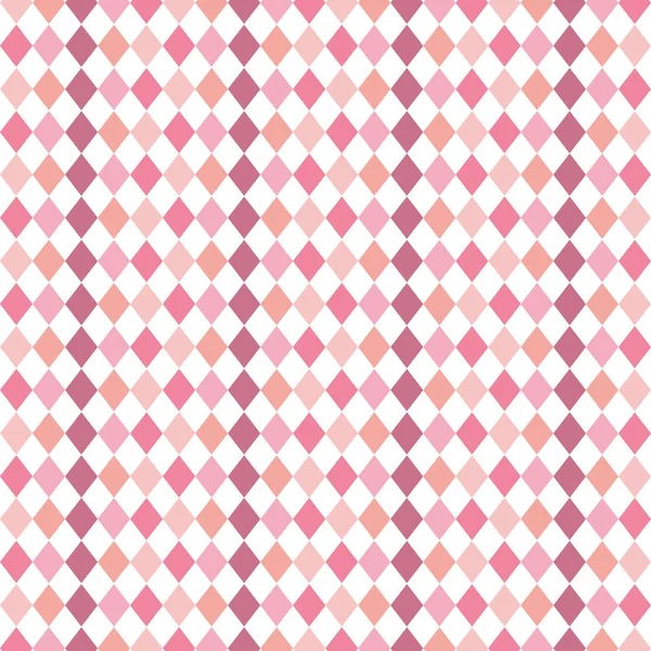 Motif diamants rose icône isolée design — Image vectorielle