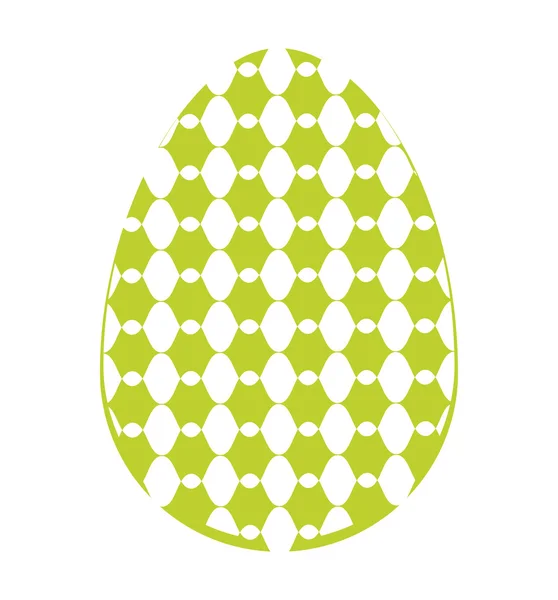 Édes tojás festés colorfull elszigetelt ikon tervezés — Stock Vector