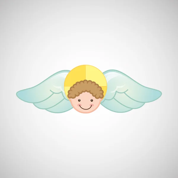 Ange ailes religion — Image vectorielle