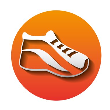 spor ayakkabı simgesi