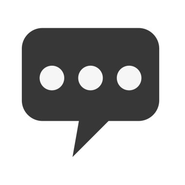 metin balonu simgesi