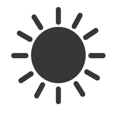 Güneş weater simgesi