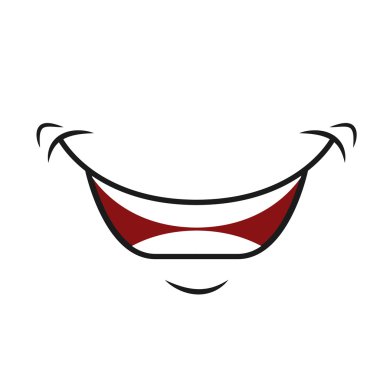 mutlu çizgi film simgesi