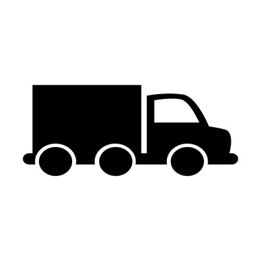 otobüs siluet simge