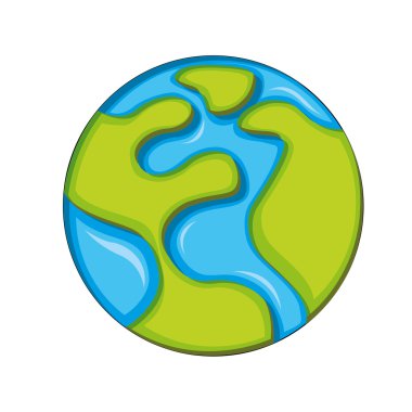 Gezegenin küre simgesi