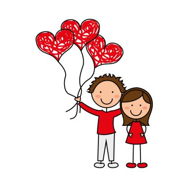 çizgi film çocuk simgesi