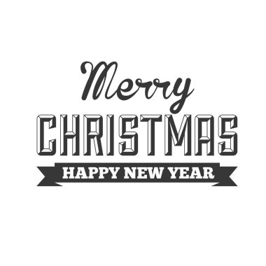 neşeli chrismas simgesi