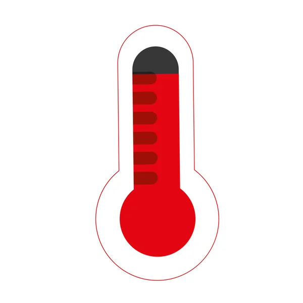 Icono de alta temperatura — Vector de stock