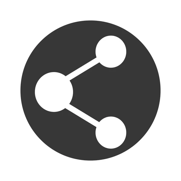 Compartir icono de símbolo — Vector de stock