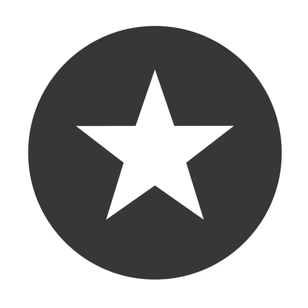 Icono de forma de estrella — Vector de stock