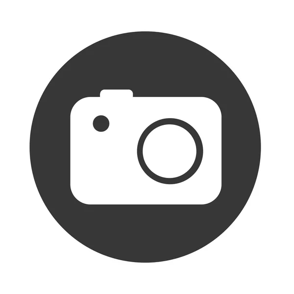 Ikona digitálního fotoaparátu — Stockový vektor