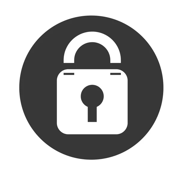 Security lock icon — Stock Vector