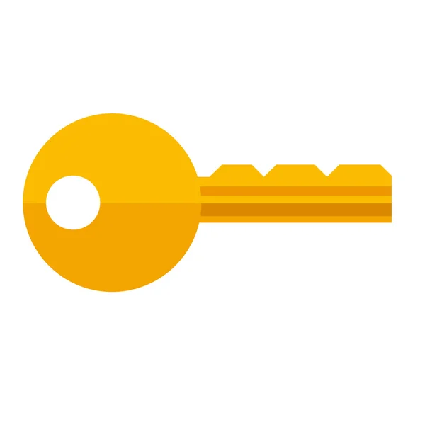 Ícone de objeto chave — Vetor de Stock