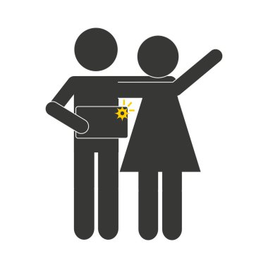 selfie fotoğraf smartphone simgesi