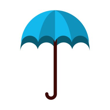 şemsiye koruma mavi kutsal kişilerin resmi