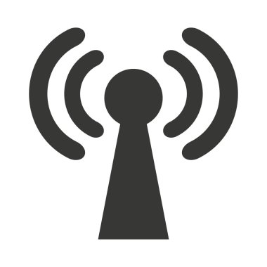 WiFi dalgalar sinyal simgesi