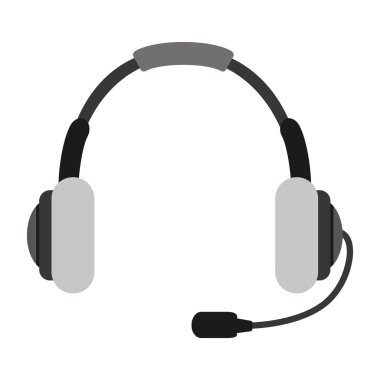 kulaklık kulaklık mikrofon simgesi