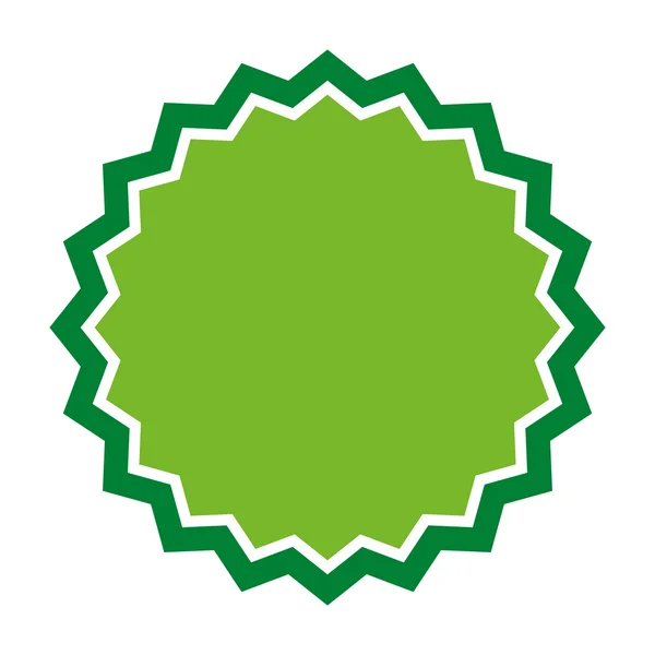 Πράσινο σφραγίδα σφραγίδα αυτοκόλλητο — Διανυσματικό Αρχείο