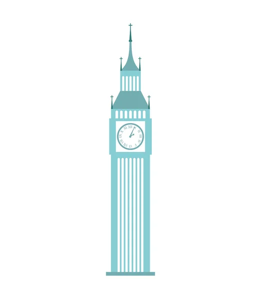 London Big Ben Ikone — Stockvektor