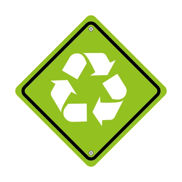 Symbolsymbol für Pfeile recyceln — Stockvektor