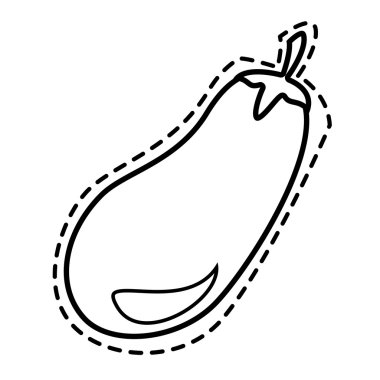 Lezzetli ve taze sebze, vektör çizim.