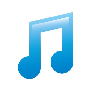 müzik notu simge tasarım