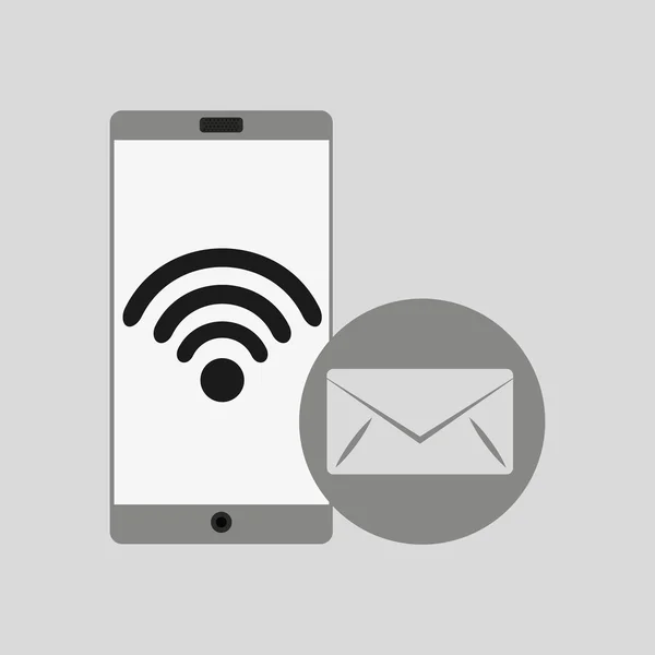 Wi-Fi технології app — стоковий вектор