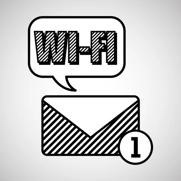 Wifi 技术应用程序 — 图库矢量图片