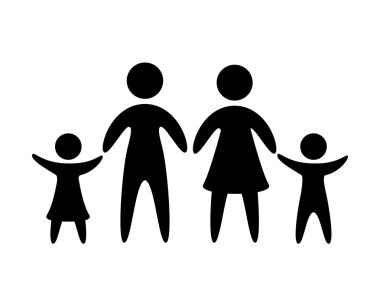 aile vektör tasarımı