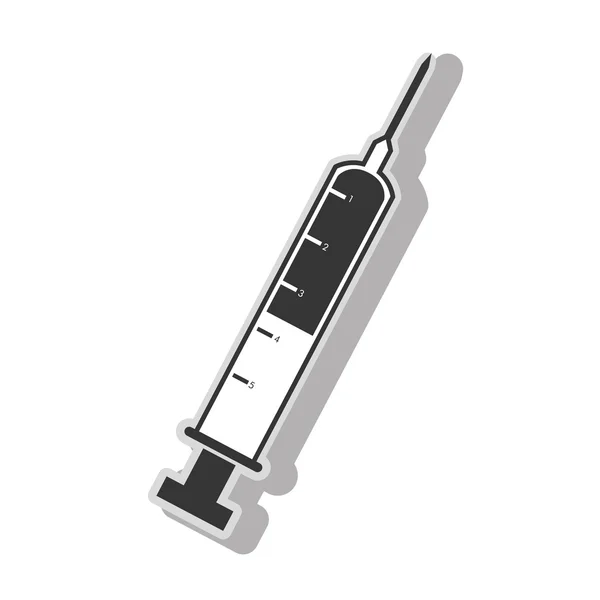 Spritzen-Injektion , — Stockvektor